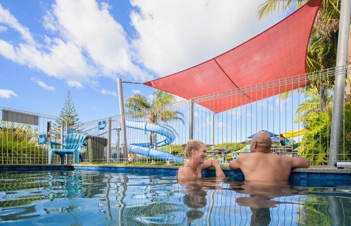 Heated Soak Pool